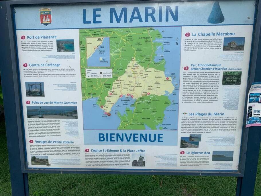 Studio Ti Plezi 26M A 2 Pas Marina Du Marin Climatise Parking Le Marin Ngoại thất bức ảnh